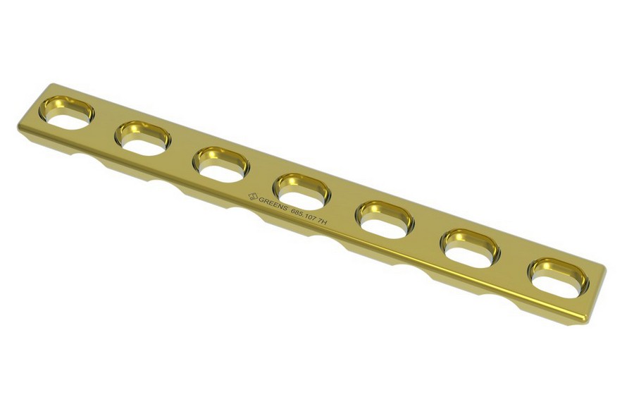 Dynamic Compression Plates  (LC-DCP Small)  for 3.5 mm Screws 		 